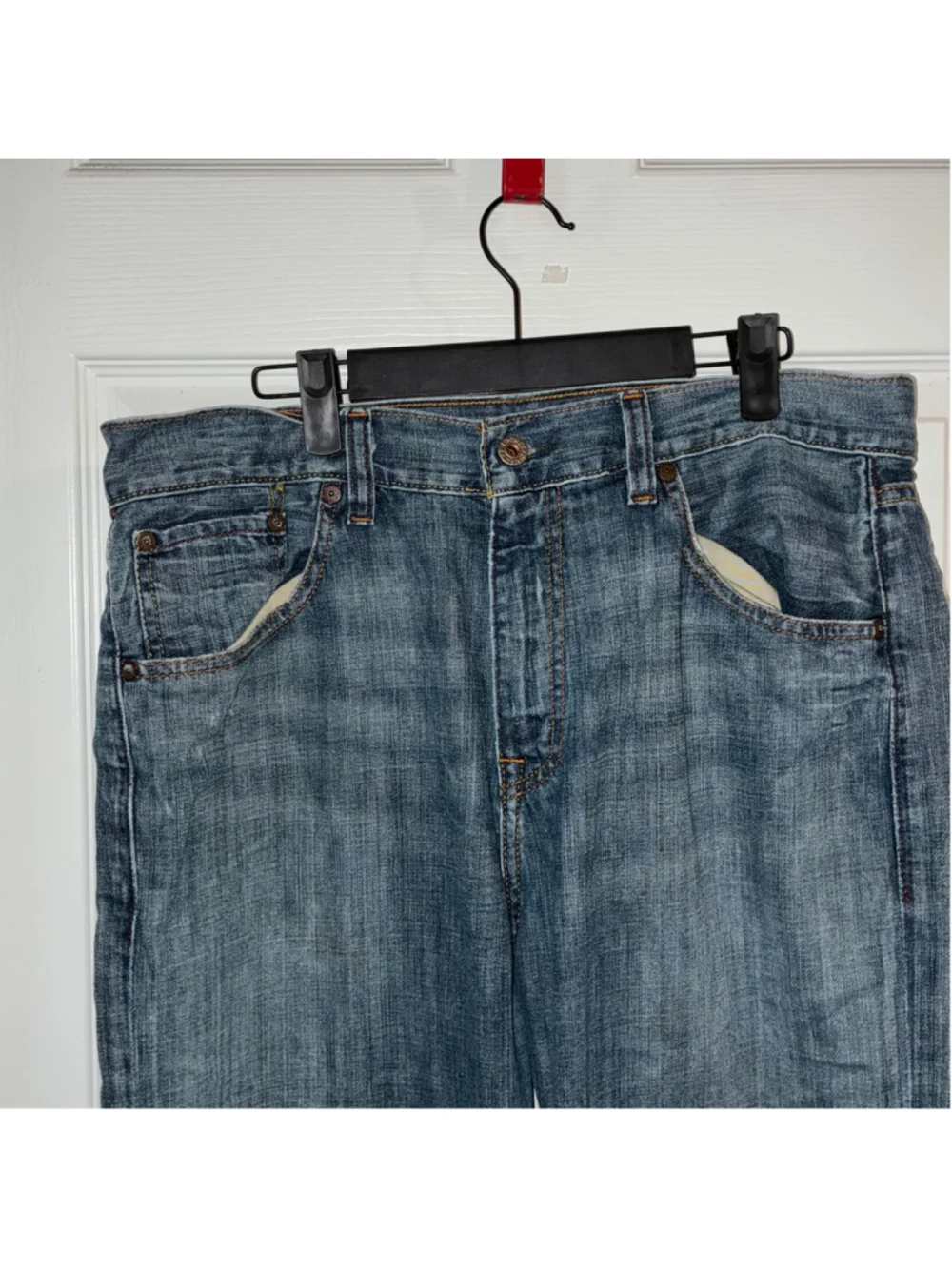 Men's Ralph Lauren Ashmore Original Straight Jeans Blue Size 34x30